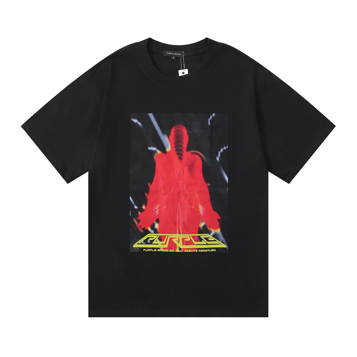 SOLLSALE-PURPLE fashion T-shirt
