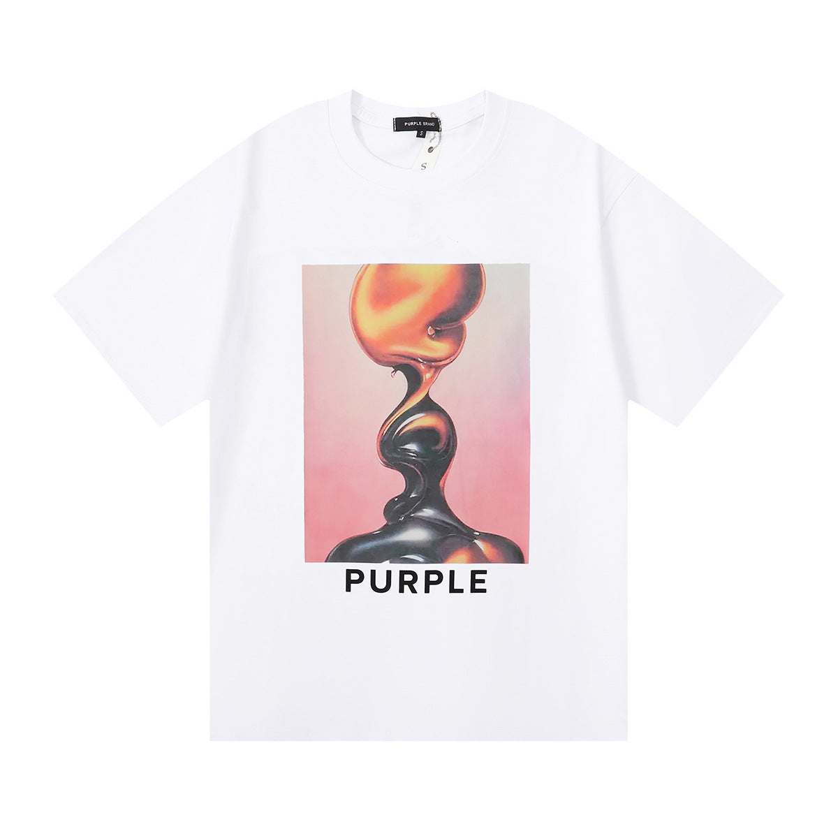 SOLLSALE-PURPLE fashion T-shirt
