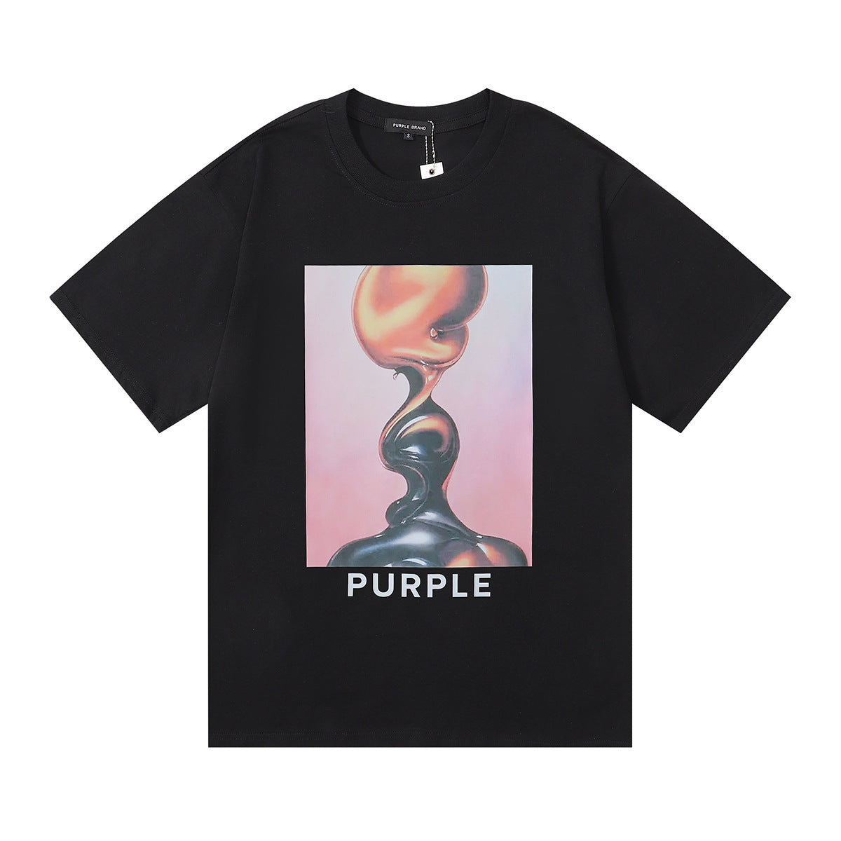 SOLLSALE-PURPLE fashion T-shirt
