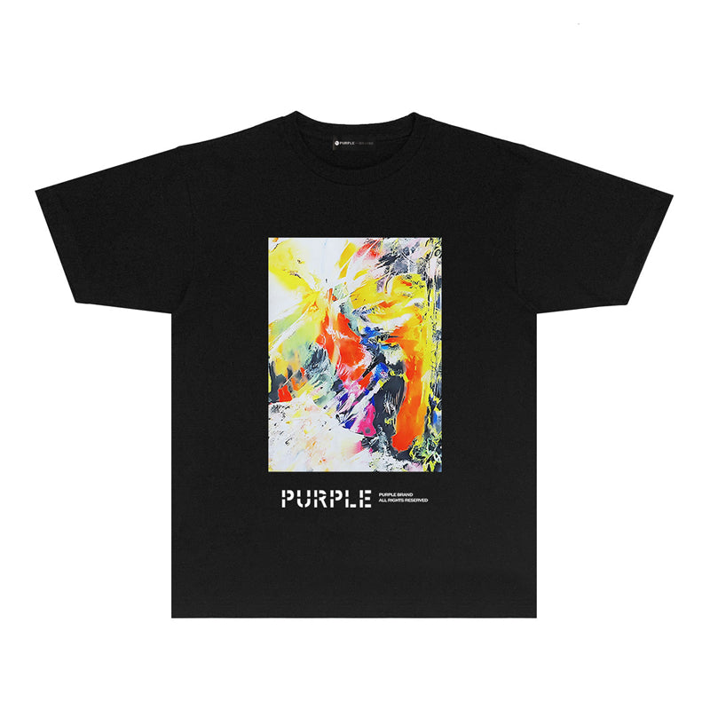 SOLLSALE-PURPLE fashion T-shirt