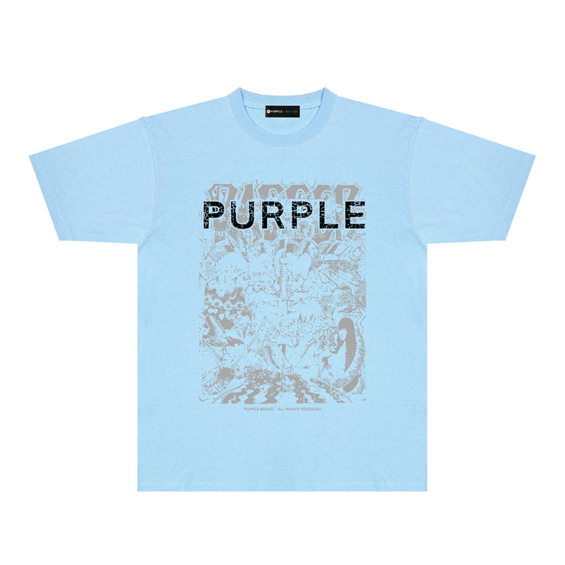 SOLLSALE-PURPLE fashion T-shirt