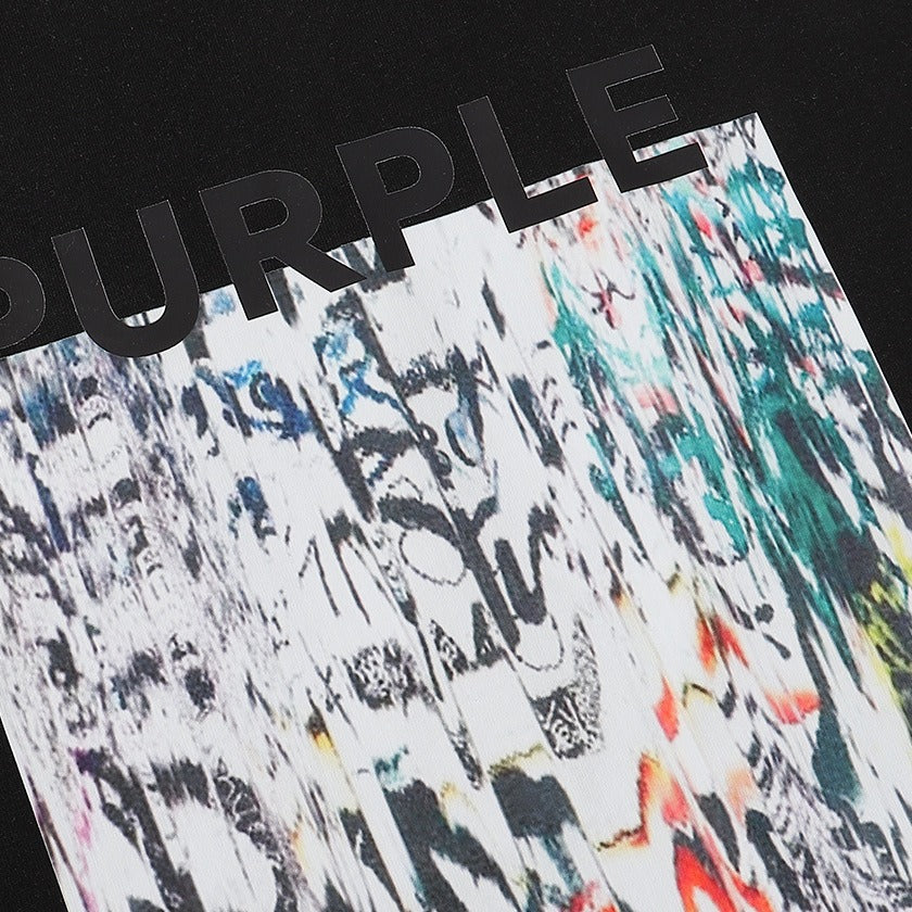 SOLLSALE-PURPLE fashion T-shirt