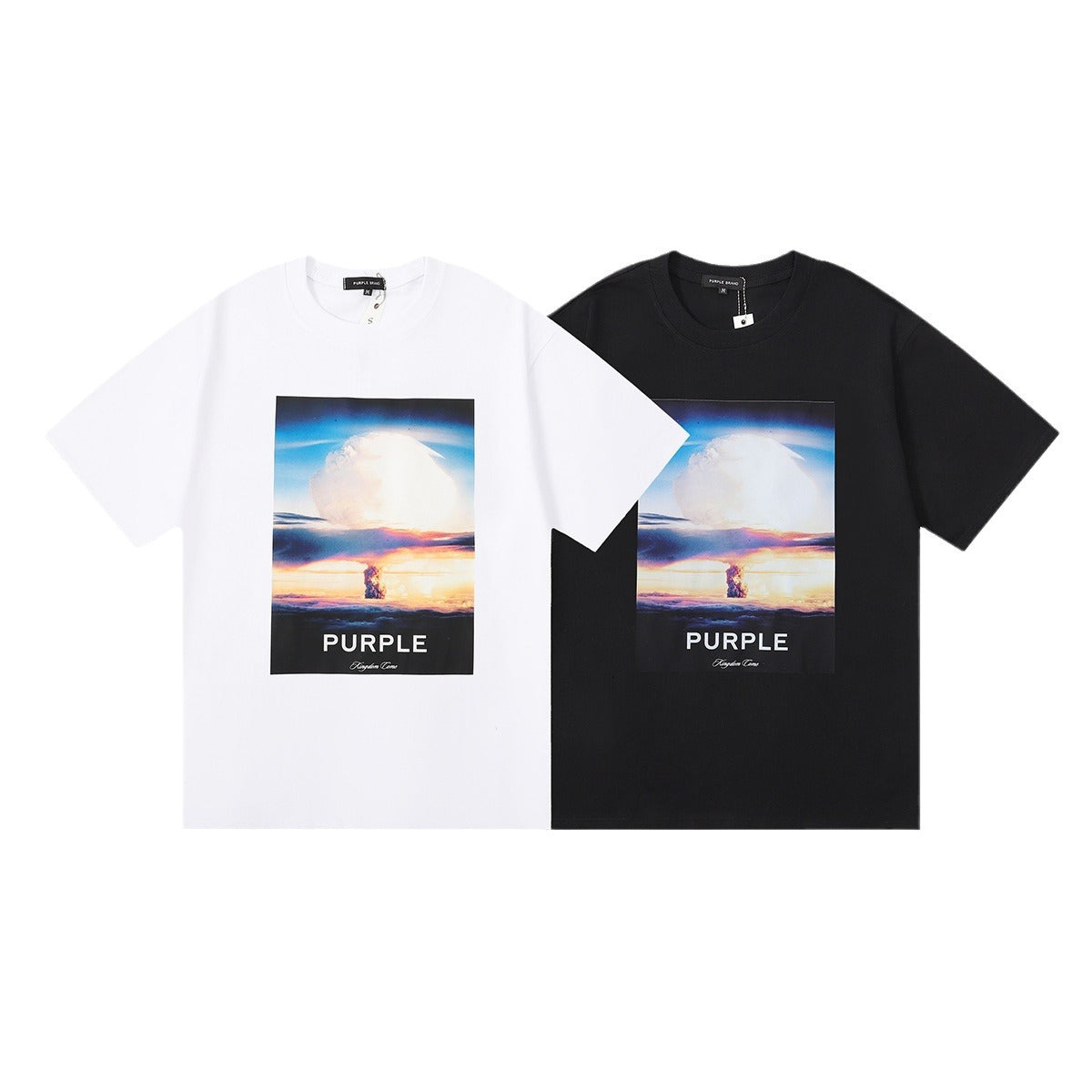 SOLLSALE-PURPLE fashion T-shirt