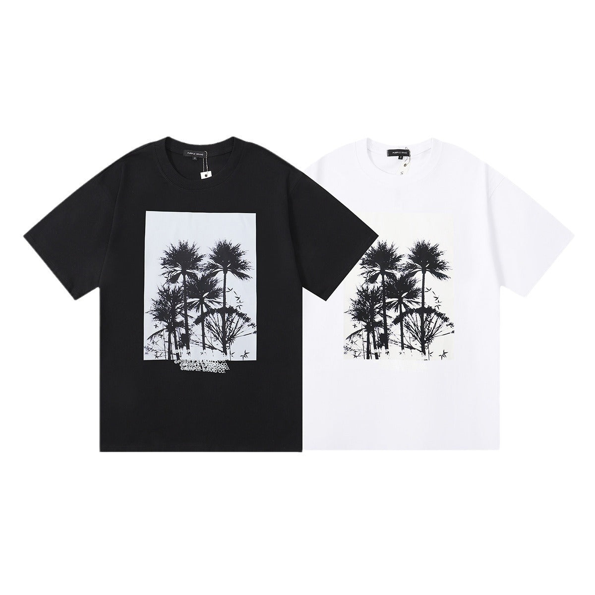 SOLLSALE-PURPLE fashion T-shirt