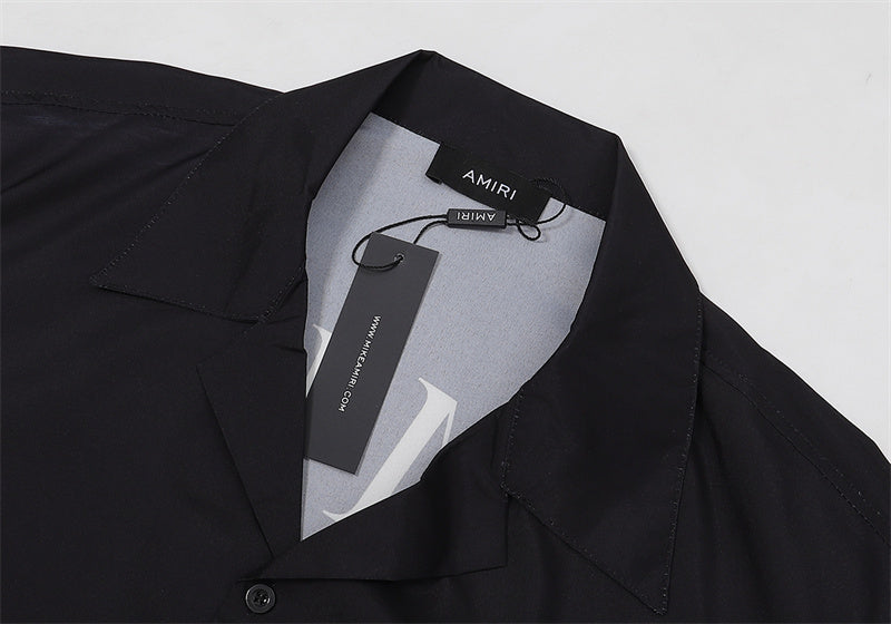 SOLLSALE-AMIRI silk shirt