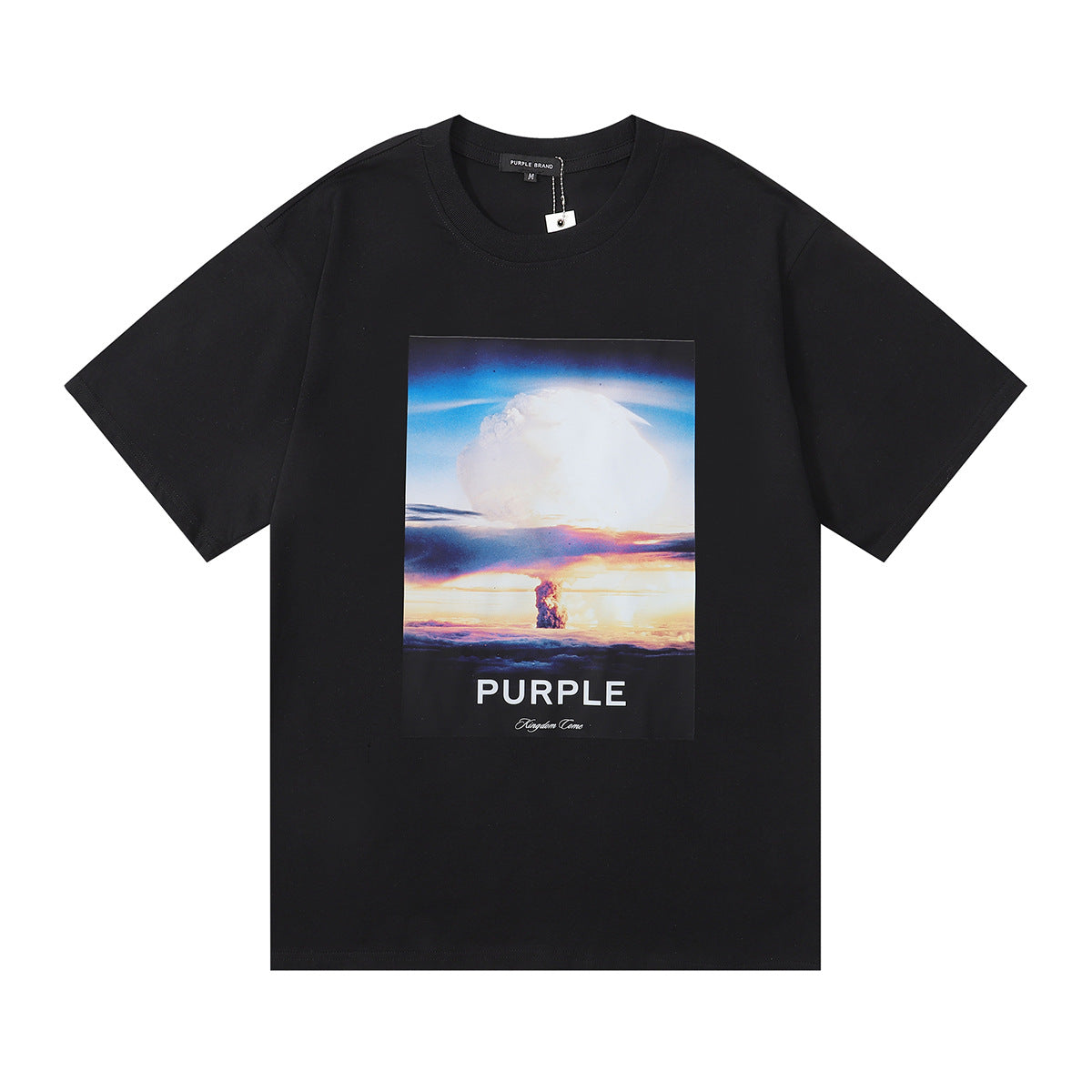 SOLLSALE-PURPLE fashion T-shirt