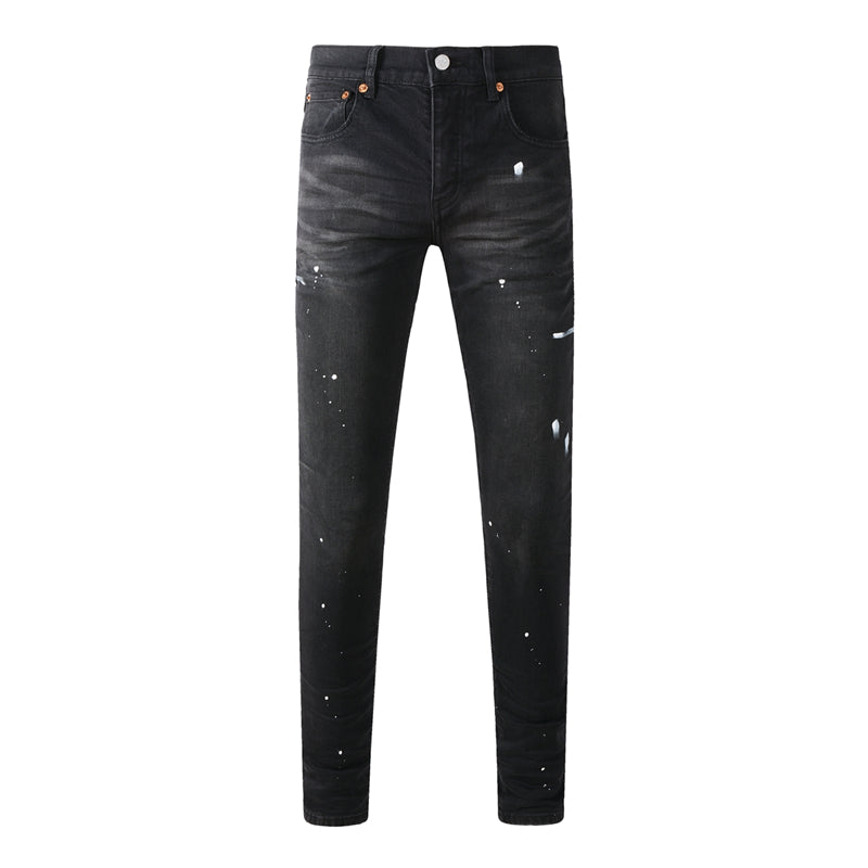 SOLLSALE-PURPLE Fashion Jeans 9098