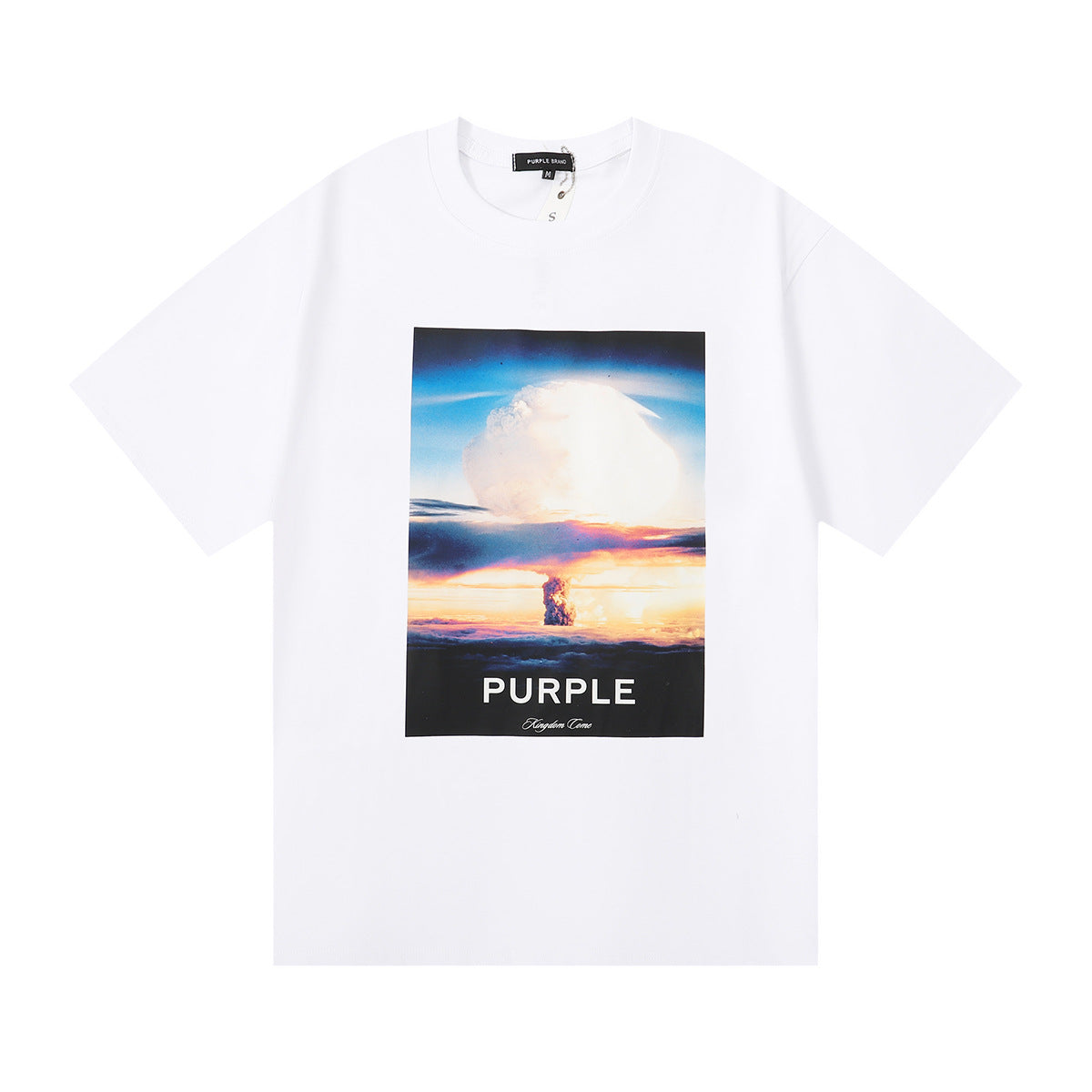 SOLLSALE-PURPLE fashion T-shirt