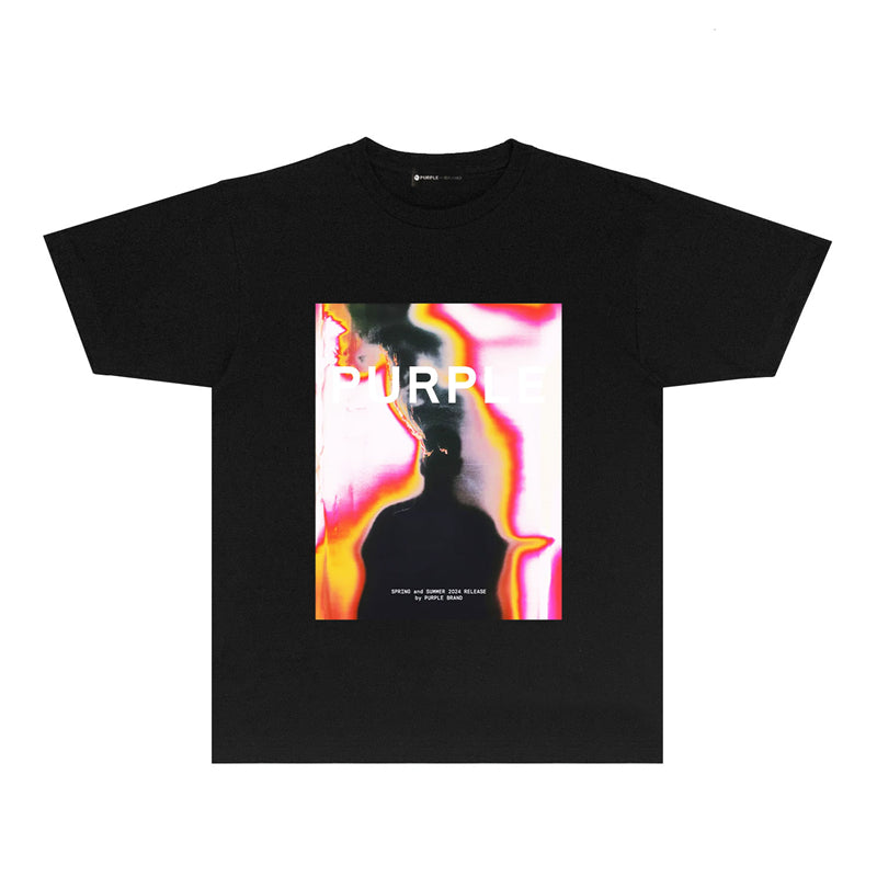 SOLLSALE-PURPLE fashion T-shirt