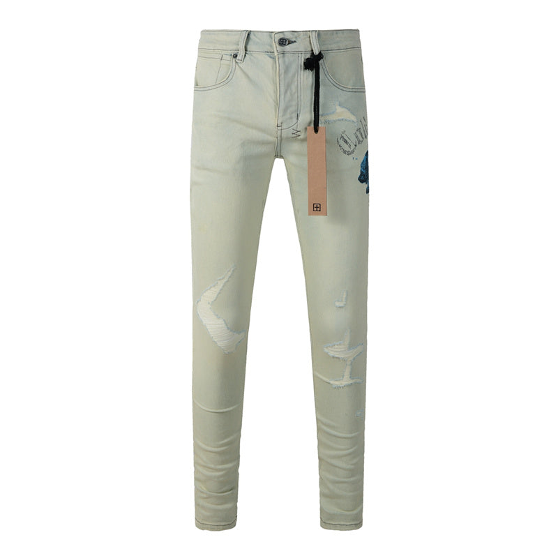 SOLLSALE-KSUBI Fashion Jeans 3012