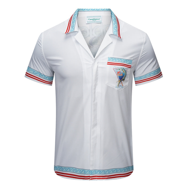 SOLLSALE-Casablanca silk shirt