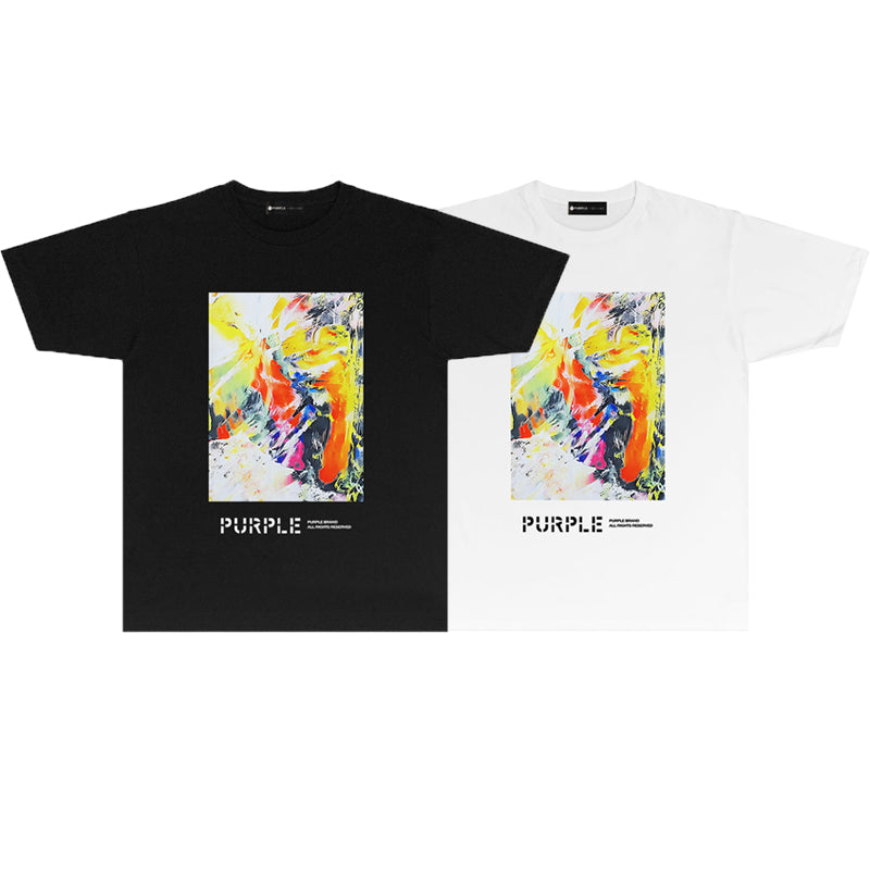 SOLLSALE-PURPLE fashion T-shirt