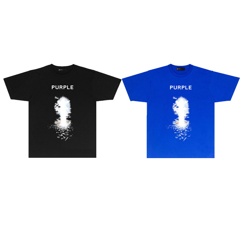 SOLLSALE-PURPLE fashion T-shirt