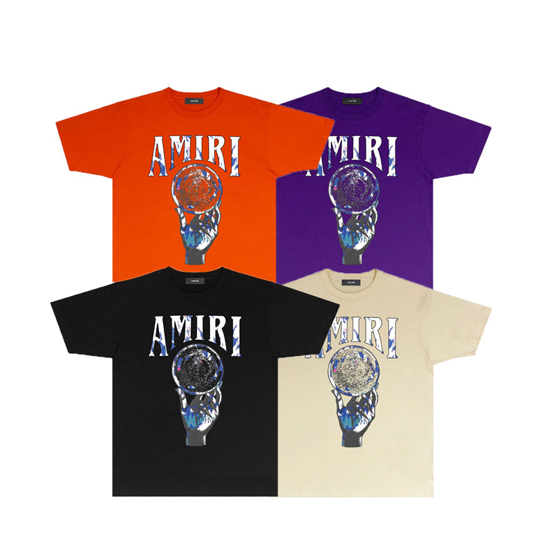 SOLLSALE-AMIRI 2023 new fashion T-shirt short sleeves