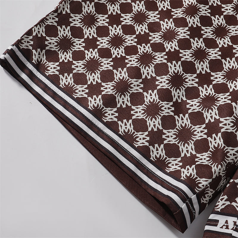 SOLLSALE-AMIRI silk shirt