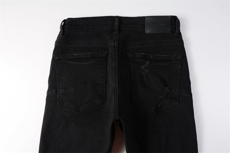 SOLLSALE-PURPLE Fashion Jeans 9108
