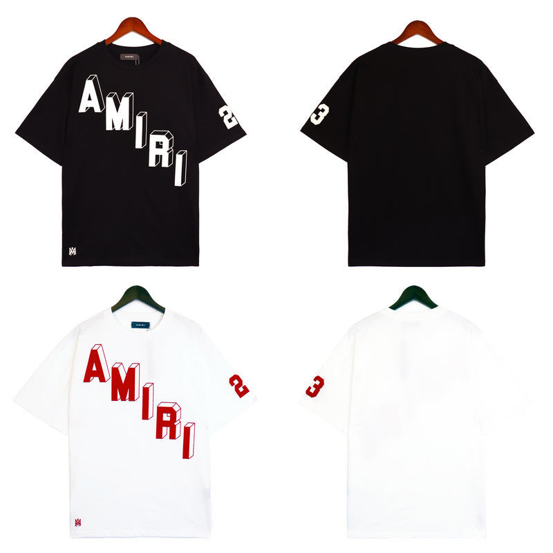 SOLLSALE-AMIRI fashion T-shirt