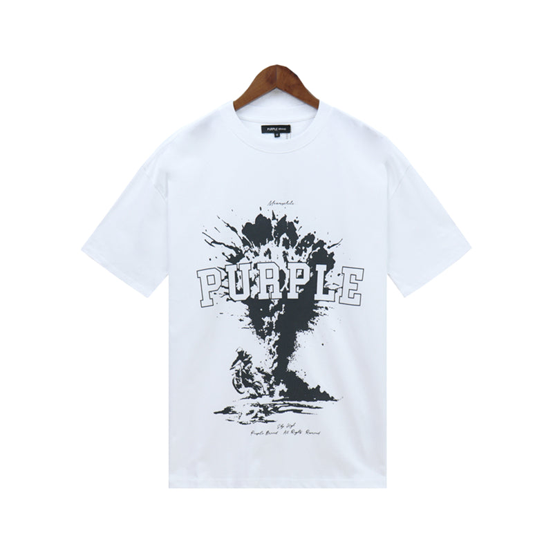 SOLLSALE-PURPLE fashion T-shirt