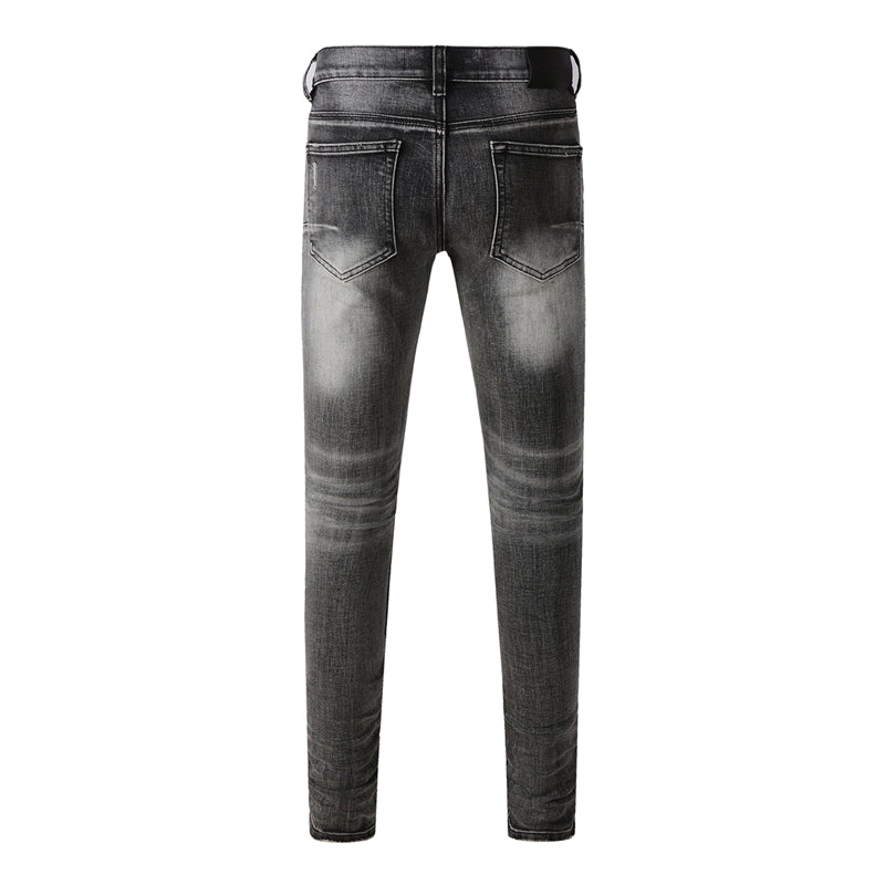 SOLLSALE-PURPLE Fashion Jeans 9103