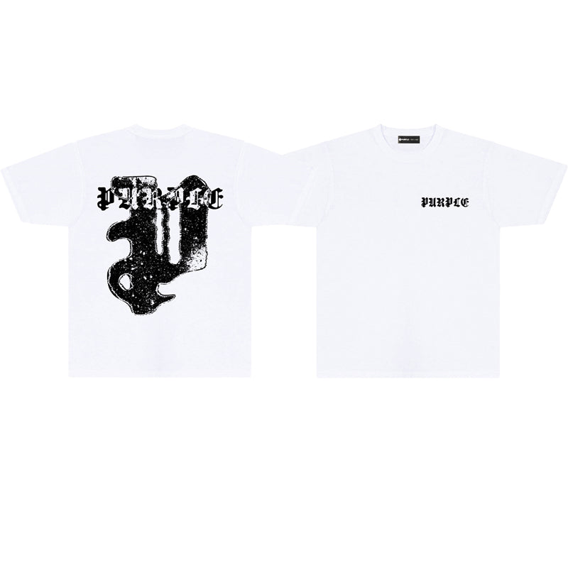 SOLLSALE-PURPLE fashion T-shirt