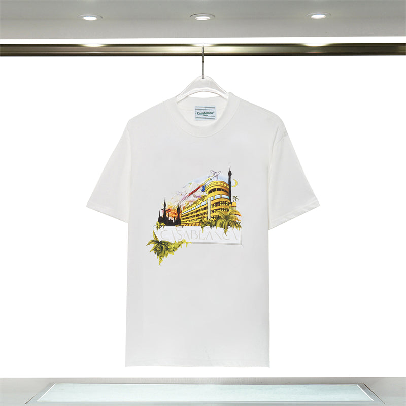 SOLLSALE-Casablanca fashion T-shirt