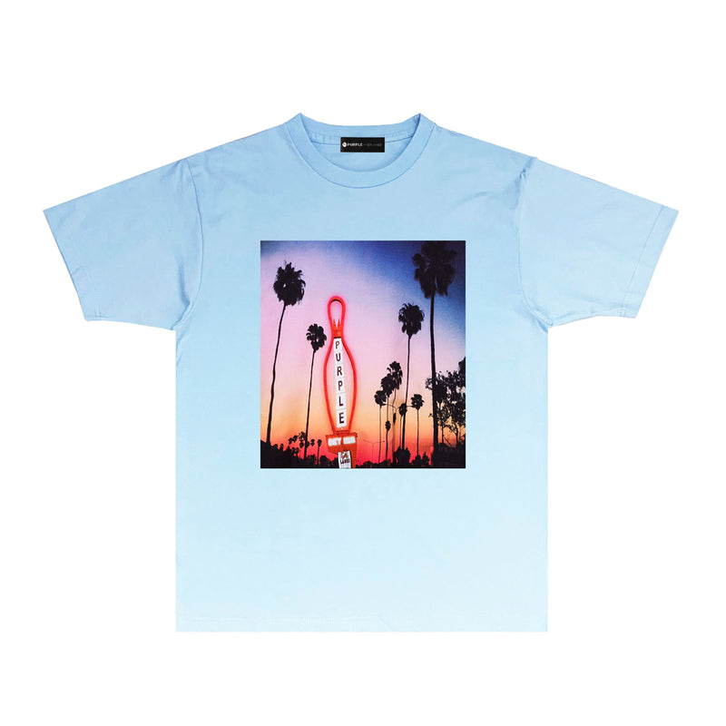 SOLLSALE-PURPLE fashion T-shirt