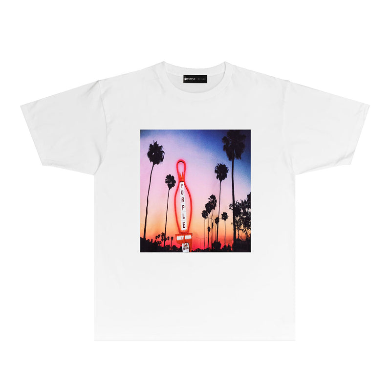 SOLLSALE-PURPLE fashion T-shirt
