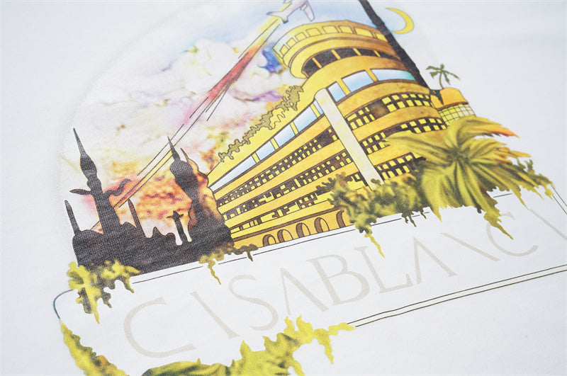 SOLLSALE-Casablanca fashion T-shirt