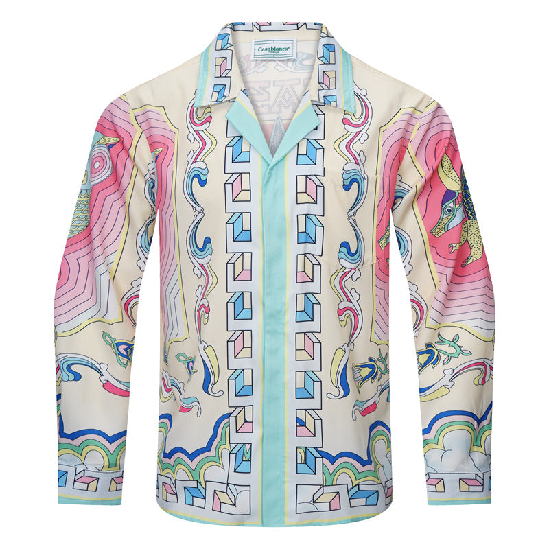 SOLLSALE-Casablanca silk shirt