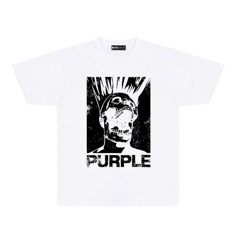 SOLLSALE-PURPLE fashion T-shirt