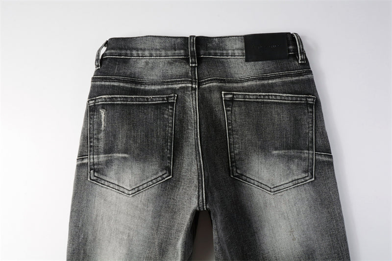 SOLLSALE-PURPLE Fashion Jeans 9103