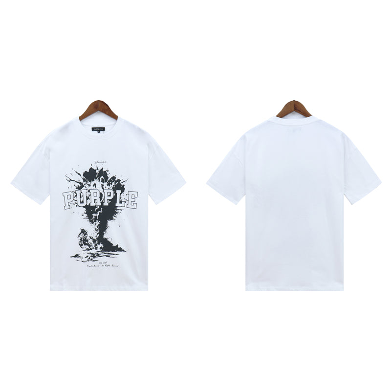 SOLLSALE-PURPLE fashion T-shirt