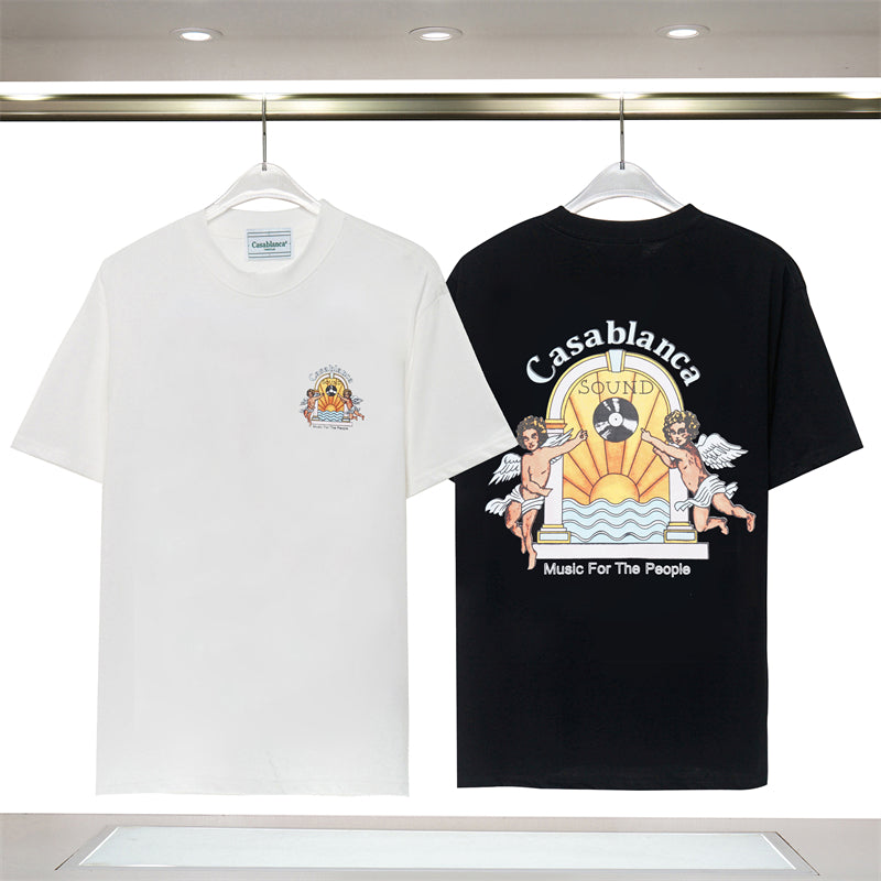 SOLLSALE-Casablanca fashion T-shirt