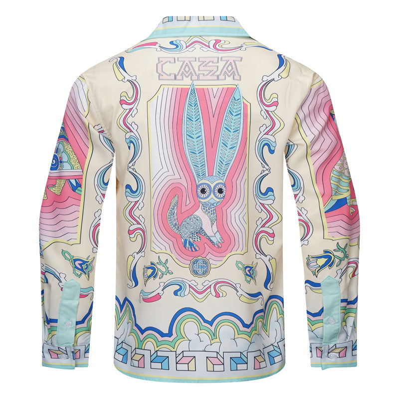SOLLSALE-Casablanca silk shirt