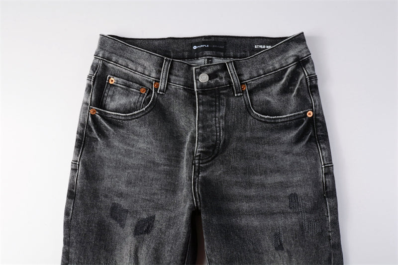 SOLLSALE-PURPLE Fashion Jeans 9102
