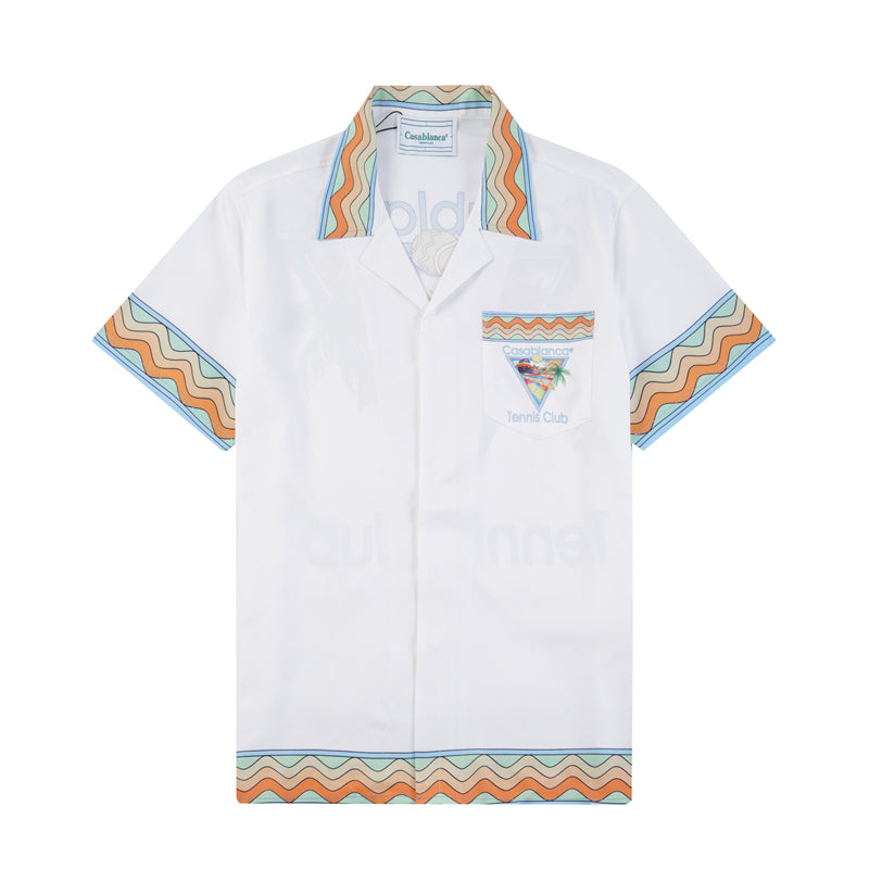 SOLLSALE-Casablanca silk shirt