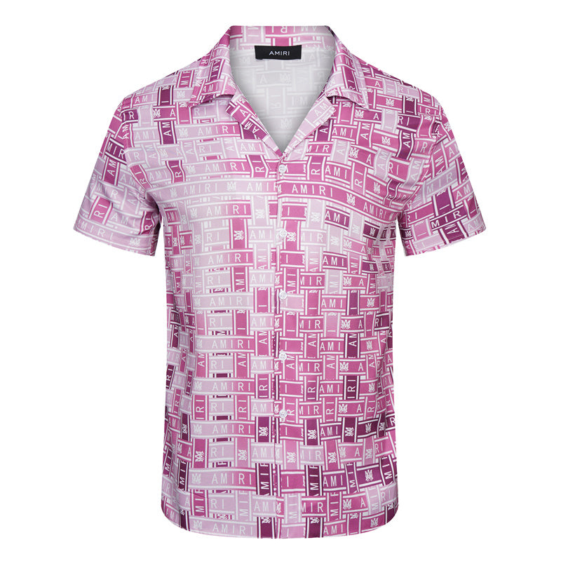 SOLLSALE-AMIRI silk shirt