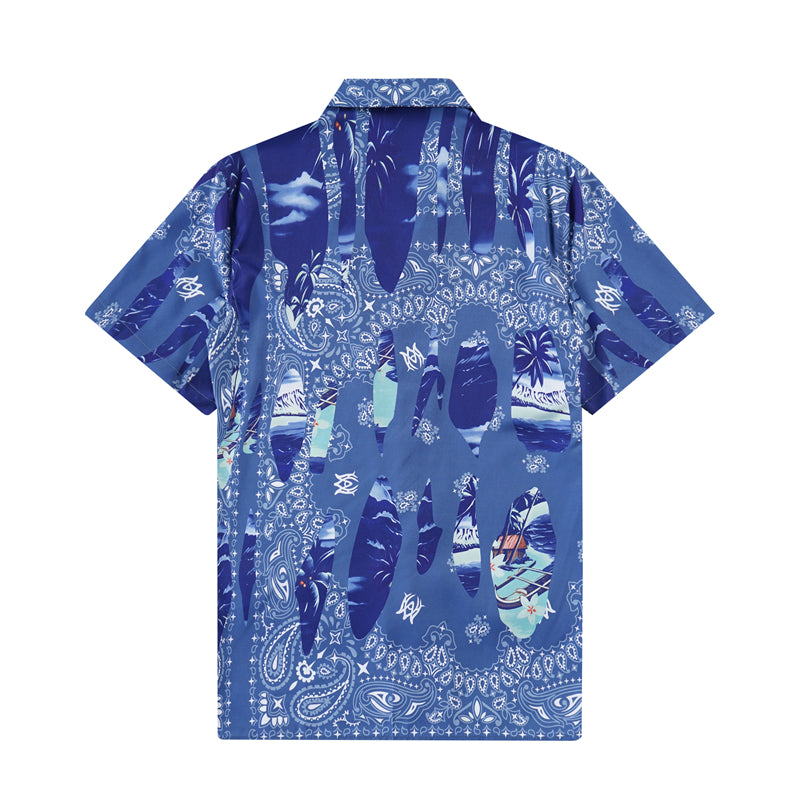 SOLLSALE-AMIRI silk shirt