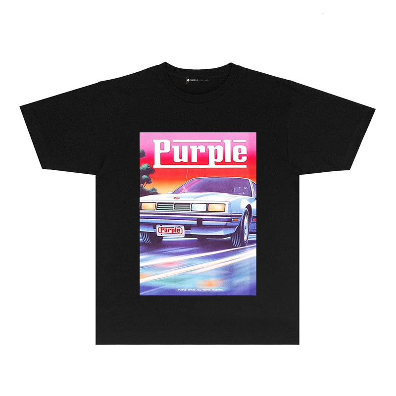 SOLLSALE-PURPLE fashion T-shirt