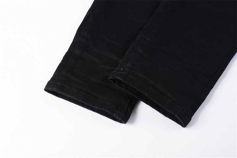 SOLLSALE-PURPLE Fashion Jeans 9023