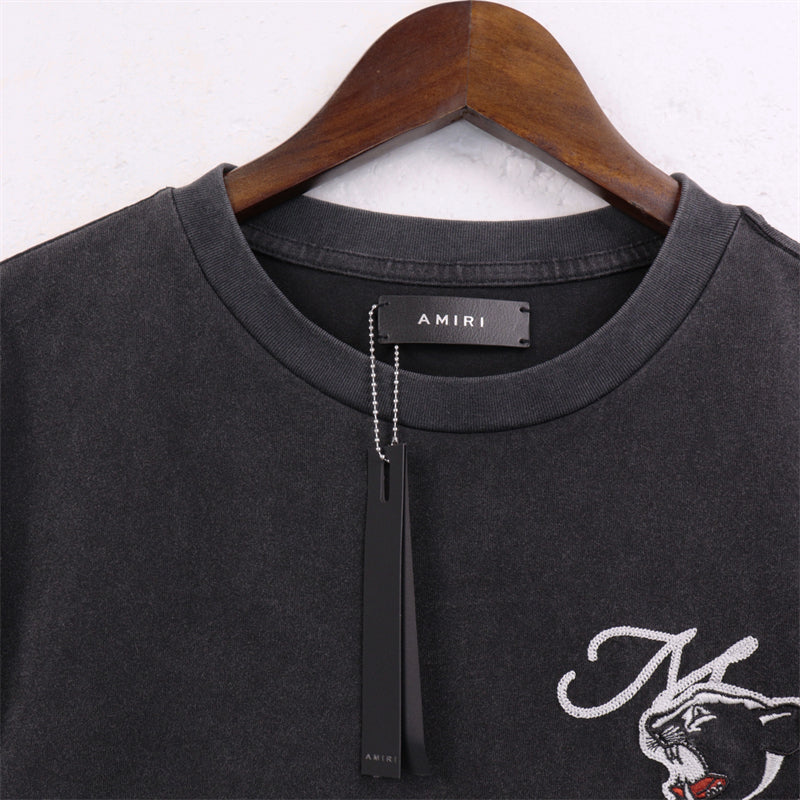SOLLSALE-AMIRI fashion T-shirt