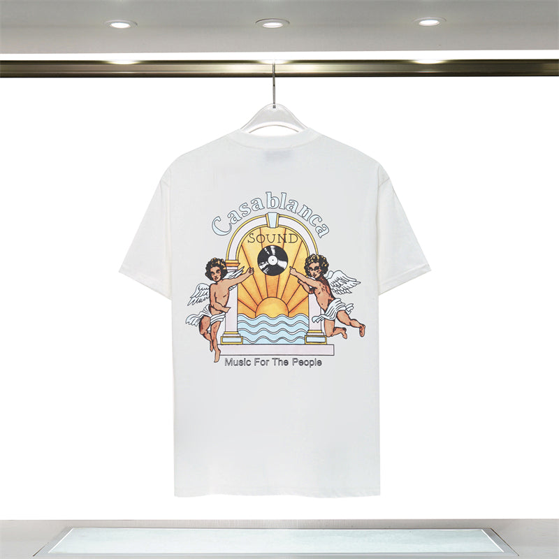 SOLLSALE-Casablanca fashion T-shirt