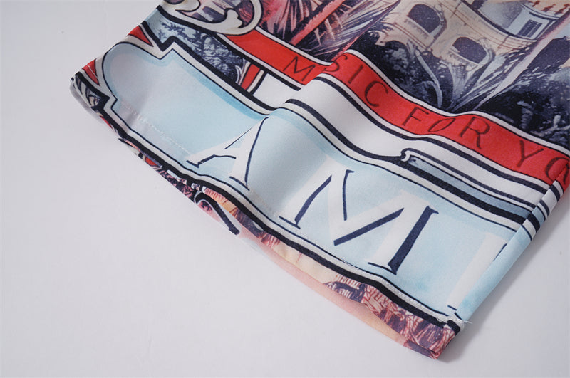 SOLLSALE-AMIRI silk shirt