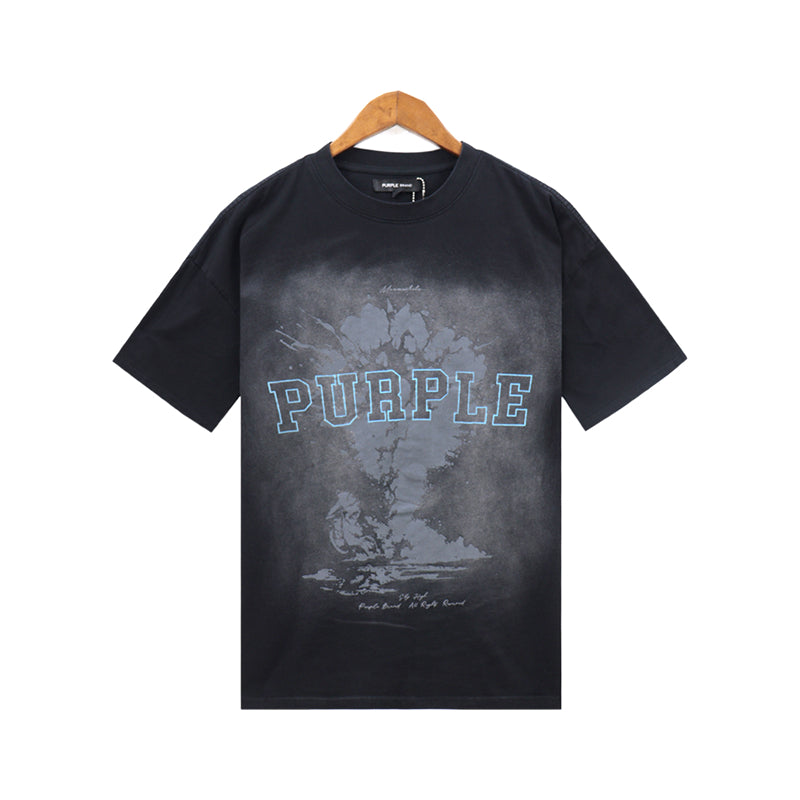 SOLLSALE-PURPLE fashion T-shirt