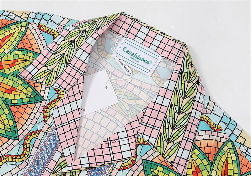SOLLSALE-Casablanca silk shirt