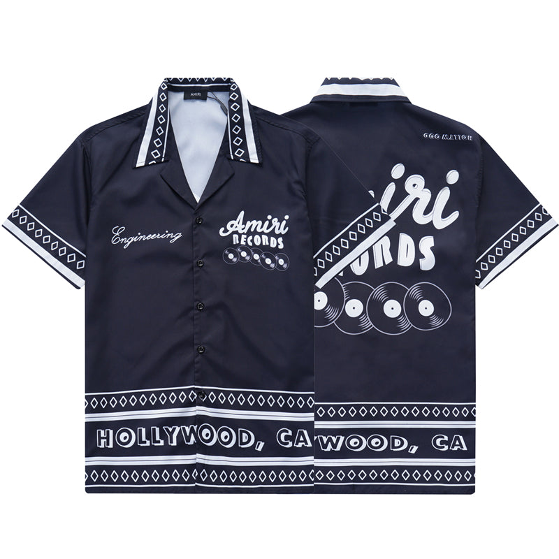 SOLLSALE-AMIRI silk shirt