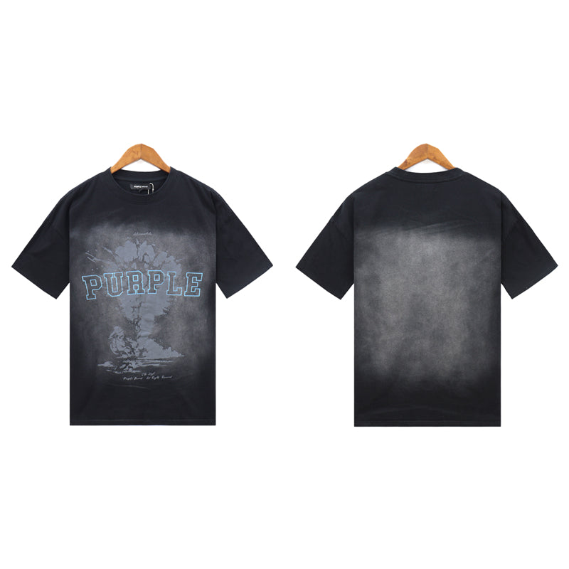 SOLLSALE-PURPLE fashion T-shirt