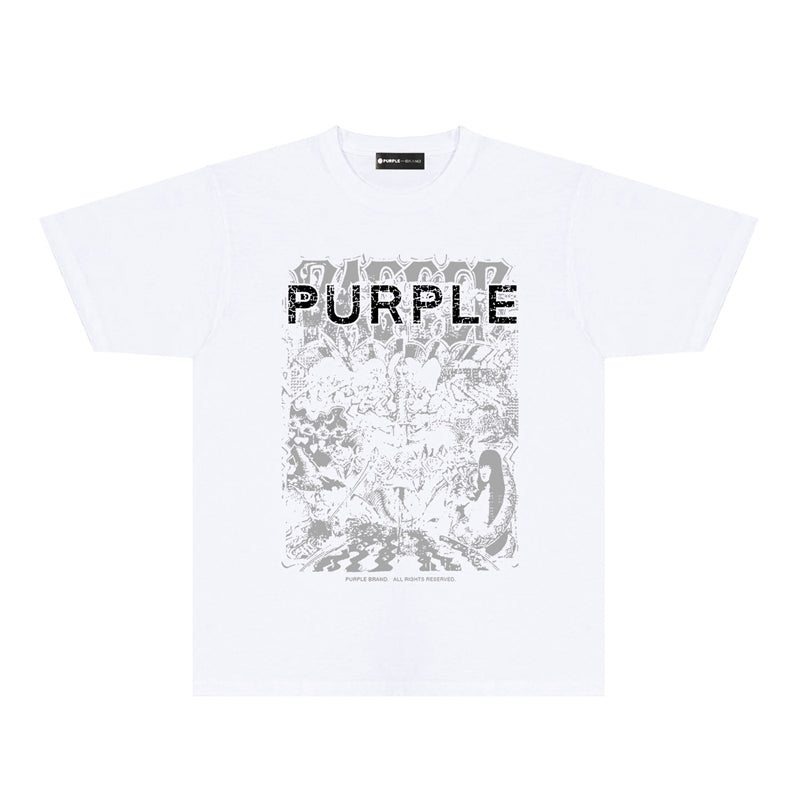 SOLLSALE-PURPLE fashion T-shirt
