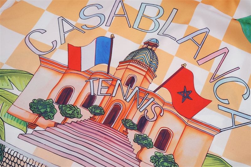 SOLLSALE-Casablanca silk shirt
