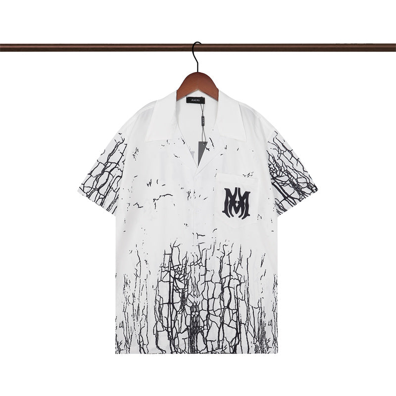 SOLLSALE-AMIRI silk shirt